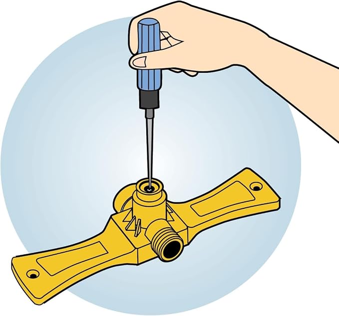 Orbit 58092N Port-A-Rain Hose Watering Sprinkler System, Green (3-Pack)