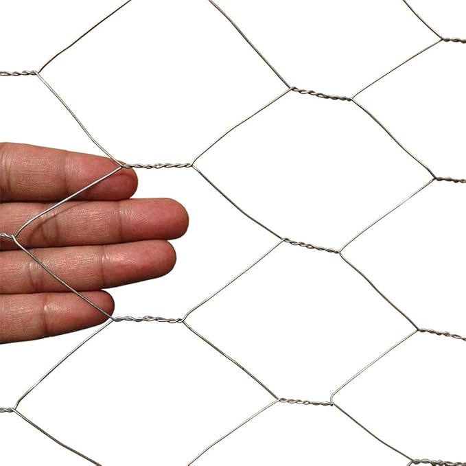 Galvanized Hexagonal Poultry Netting Chicken Wire 48" x150' x 2" Mesh 20GA