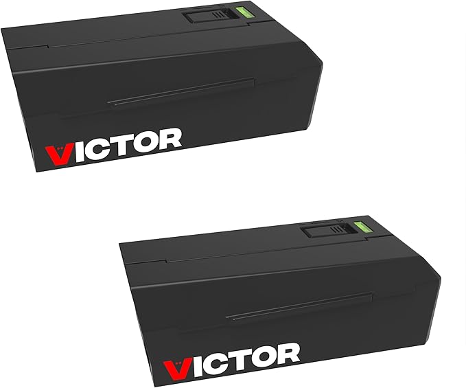 Victor Humane Mouse Traps Indoor for Home - M250BSR-2 - No Touch Electric Mouse Traps for Home, 2 Count (Pack of 12)