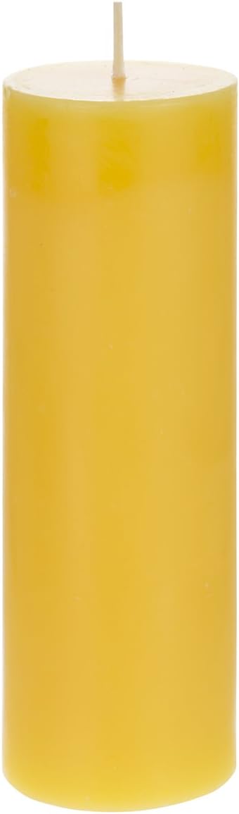 Mega Candles 1 pc Scented Solid Citronella Pillar Candles, Hand Poured Wax Candle 2 Inch x 6 Inch, Indoor & Outdoor Use, Camping, Festivities, Events, Party Usage, Patio, Barbecue BBQ, Picnics