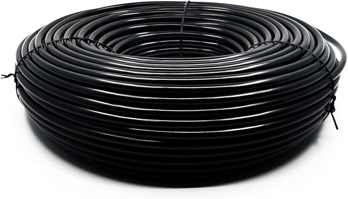 Maotong 100FT 1/4 inch Drip Irrigation Tubing Distribution Hose Tube for Garden Irrigation System