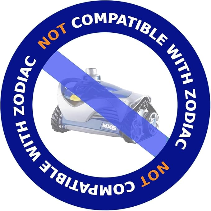 Poolvio Pool Vacuum Hose 40 Feet (12 x 40 Inch), 1.5 Inch Cuffs, Compatible with Most Inground Pool Automatic Cleaners, Gray