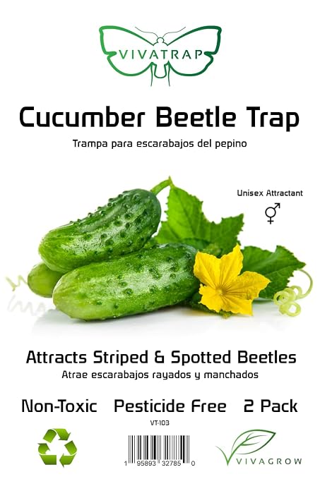 VivaTrap VT-103 Cucumber Beetle Trap & Lure (2 Pack)