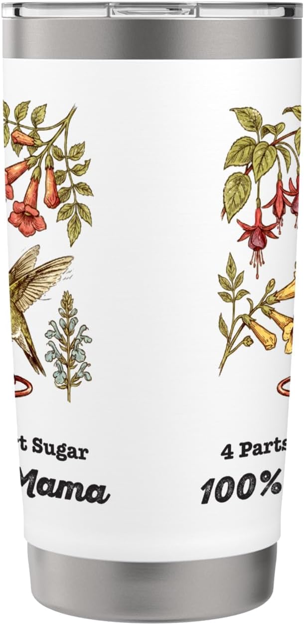 Hummingbird Backyard Bird Feeder Nectar Recipe Sugar Mama Stainless Steel Insulated Tumbler
