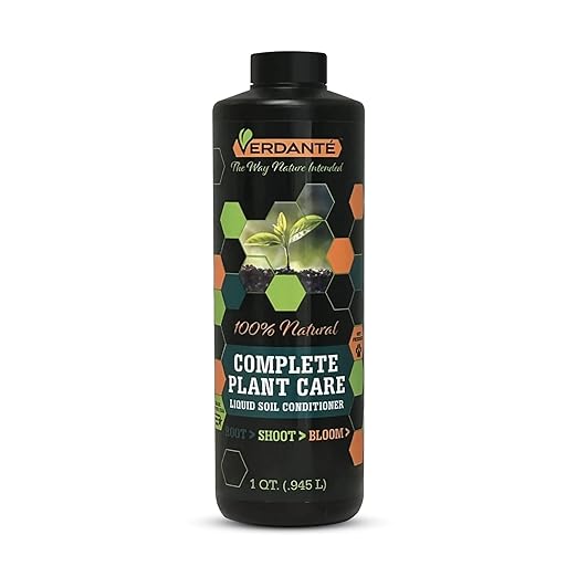 Liquid Soil Conditioner Concentrate (1 Quart) – OMRI Listed Formula for Soil Health, Root Strength & Plant Vitality – for Indoor Plants, Lawn & Garden