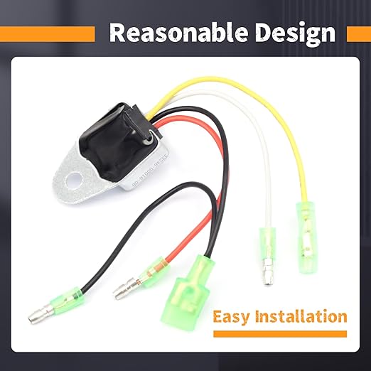 Low Oil Alert Sensor with 4-Wires Compatible with Predator 9500W Inverter Generator 59188 57080, Replacement for DuroMax 9000W XP9000iH 459cc Inverter Portable Generator