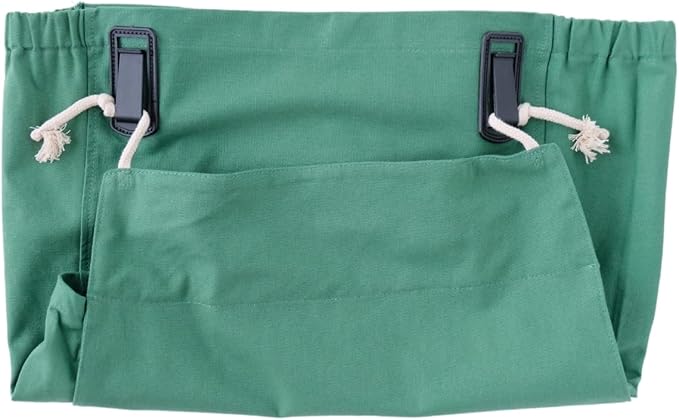 Roo Gardening Apron with Pockets for Women & Men - Canvas Garden Apron with Harvesting Pouch, Water-Resistant, Washable