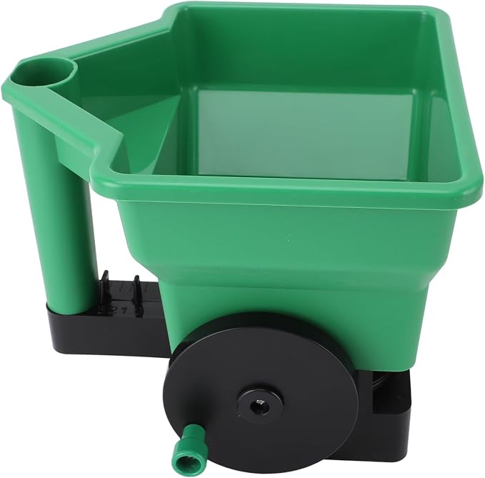 3L Manual Handheld Spreader,Ergonomic Lawn Garden Fertilizer Spreader for Seeds, Salt, Granules Lightweight, Labor Saving Design for Even Distribution