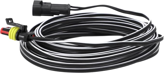 Timbera 10m / 33ft Low Voltage Charging Cable for Gardena R38 Li, R40 Li, R45 Li, R50 Li, R70 Li, R75 Li, R80 Li – Power Supply Accessory – Extension Cord – 10 Meter