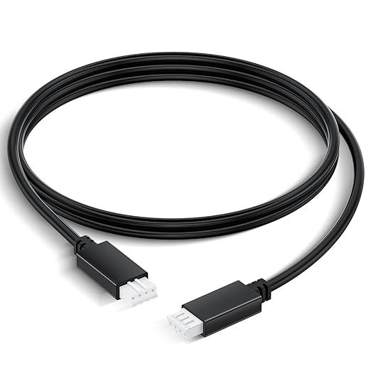 Cable Replacement for Victron Energy VE.Direct Cable, 1.8FT Length Cord Compatible with VE.Direct Port for VE GX Device and Smart Charger, SmartSolar Charge Controller, DC/DC Battery Charger.