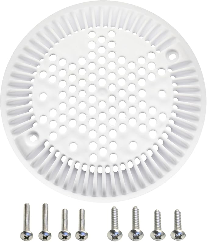 WGX1048E Pool Main Drain Cover Compatible with Hayward Suction and Dual Suction Outlet, Pool Drain Cover (1 Pack)