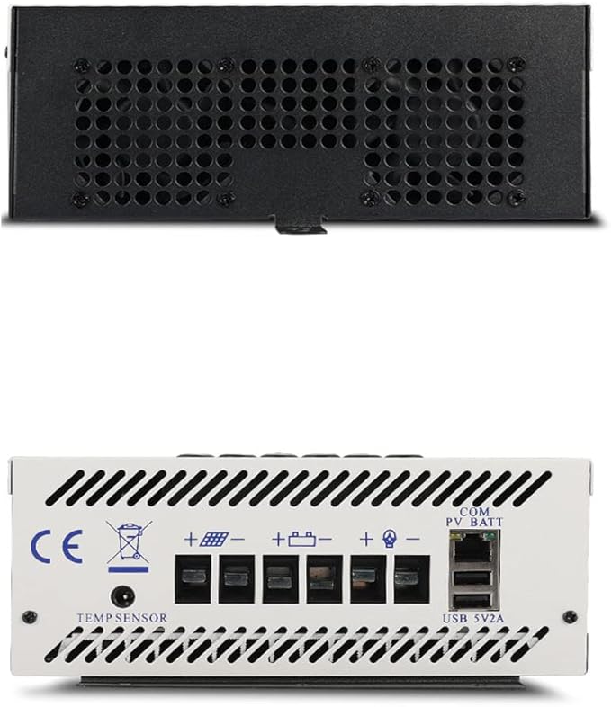 80 Amp MPPT Charge Controller MPPT 12V 24V 36V 48V Auto, 80a Solar Charge Regulator Max 150V w/LCD Display Work with AGM, Gel, Flooded and Lithium, Max Input Power 4000W