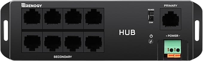 Renogy Bluetooth Hub RJ45 Communication Port Wirelessly Monitor Multiple Devices