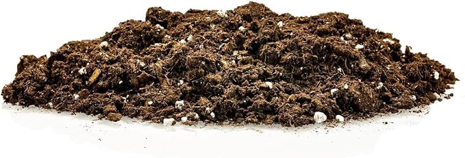 GARDENERA Premium Pothos Potting Soil Mix - Air Cleaning Plant Potting Mix, Soil Mix for Pothos, Parlor Palm, Peace Lily - (4 Quart Bag)