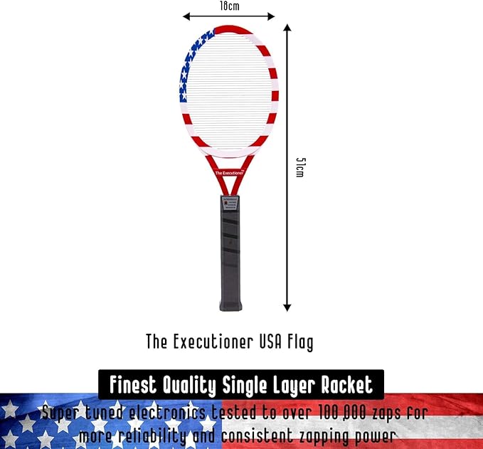The Executioner USA Patriot Limited Edition Fly Swat Wasp Bug Mosquito Swatter Zapper