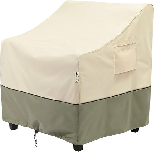 COSFLY Patio Furniture Covers Waterproof,Outdoor Chair Covers Heavy Duty - Fits up to 35W x 38D x31H Inches (1 Pack)