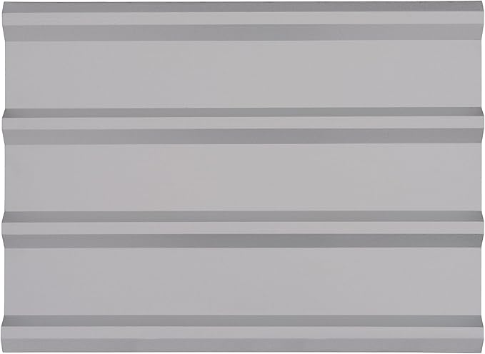 Arrow Set of 8 Galvanized Steel 2x4 Ft Corrugated Metal Panels for DIY Shed, Garage, Carport, and Mobile Home Projects, Made in USA, Flute Grey