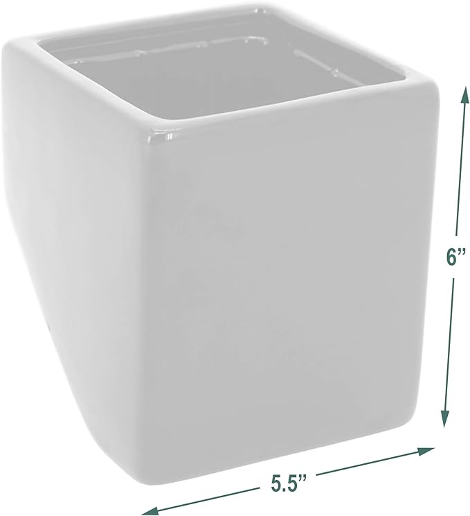 Arcadia Garden Products WP21 Small Cube Wall Planter 3-Pack-Coral