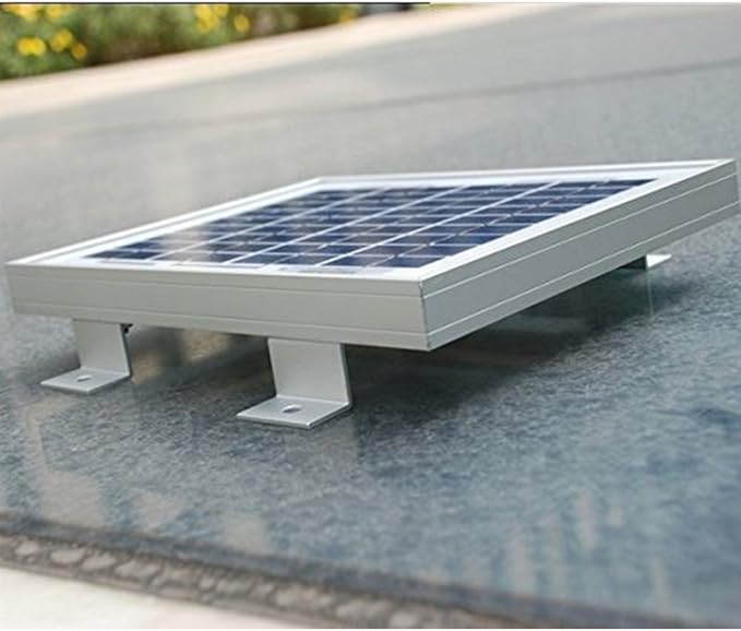 Solar Panel Mounting Kit for RV Roof,1.5 Inch Aluminum Z Brackets with Hardware for Boat Camper Van Off Grid,Supports Panels up to 80W