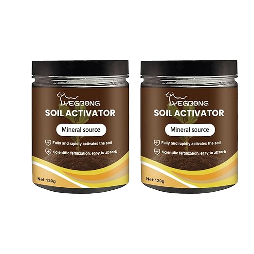 Yegbong Soil Activator, Soil Pro Activator, Nauticos SoilActivator, Organic, Water-Soluble Formula for Optimal Nutrient Uptake & Root Development, Enhance Growth for Vegetables & All Plants (2)