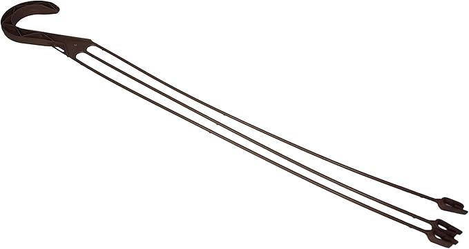 Landmark Plaics 10 inch Imperial Plastic Hanging Basket (Brown, 25)