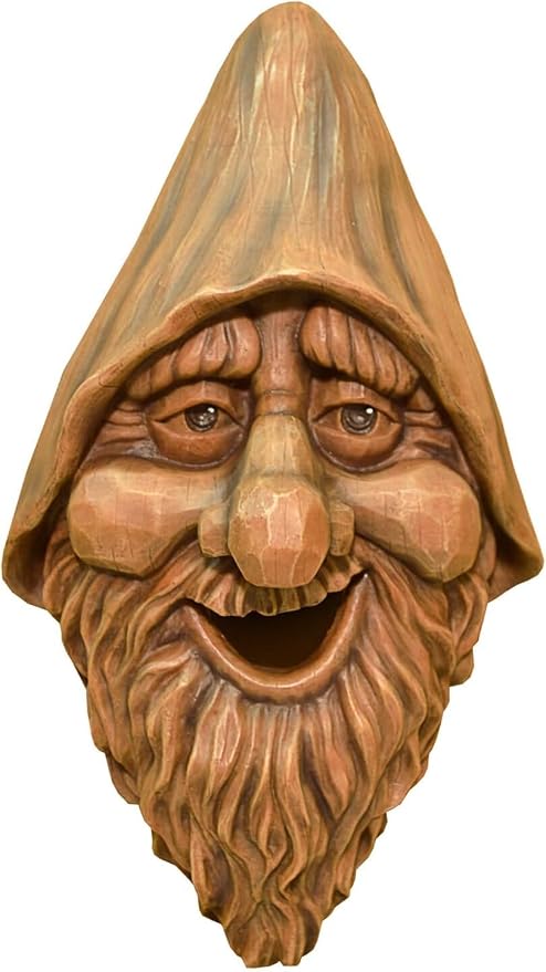 Red Carpet Studios Outdoor Tree Face Birdhouse, 13.5", Harry