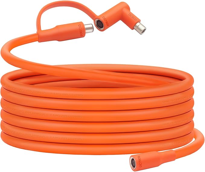 Solar Panel Extension Cable Compatible with Jackery Solar Panel Connector Perfectly for Gz Yeti, Aker, Jackery Portable Power Station (20 Feet)
