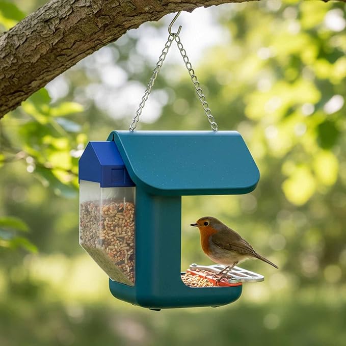 XXL Seed Extender for Bird Feeder, Transparent Seed Hooper Bird Buddry Feeder Extension