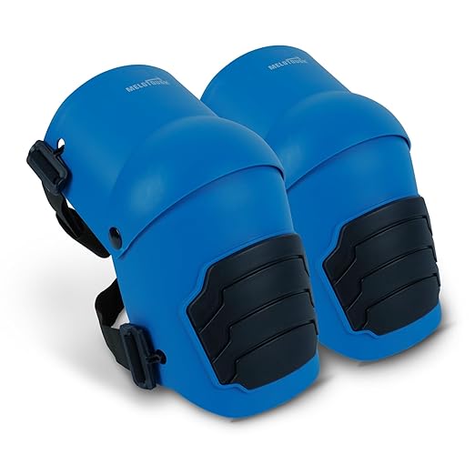 MELOTOUGH Knee Pads for Work,Construction,Flooring,Gardening-Comfortable and Flexible(Blue)