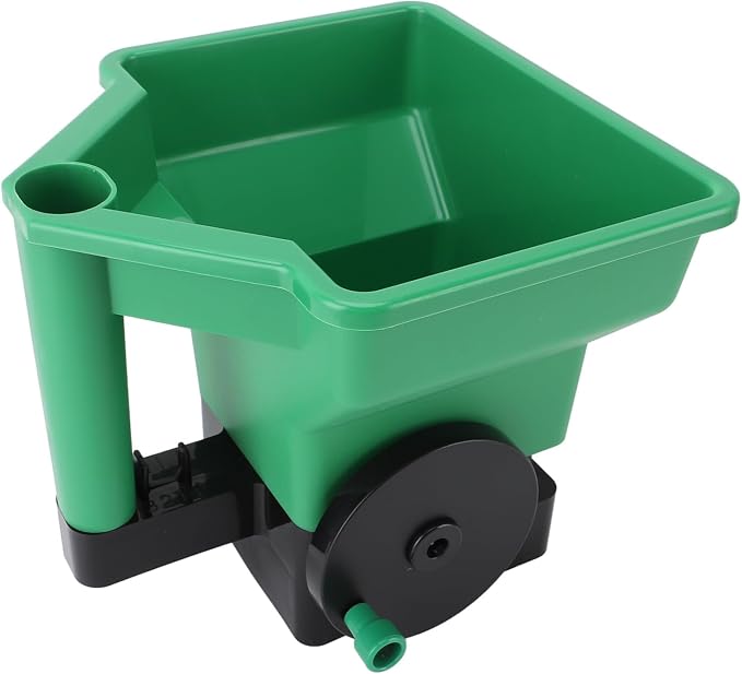 Handheld 3L Manual Lawn Spreader - or Saving Fertilizer & Salt Hand Spreader for Gardening, Easy Use for Even Spreading, for Lawn Care & Garden Maintenance