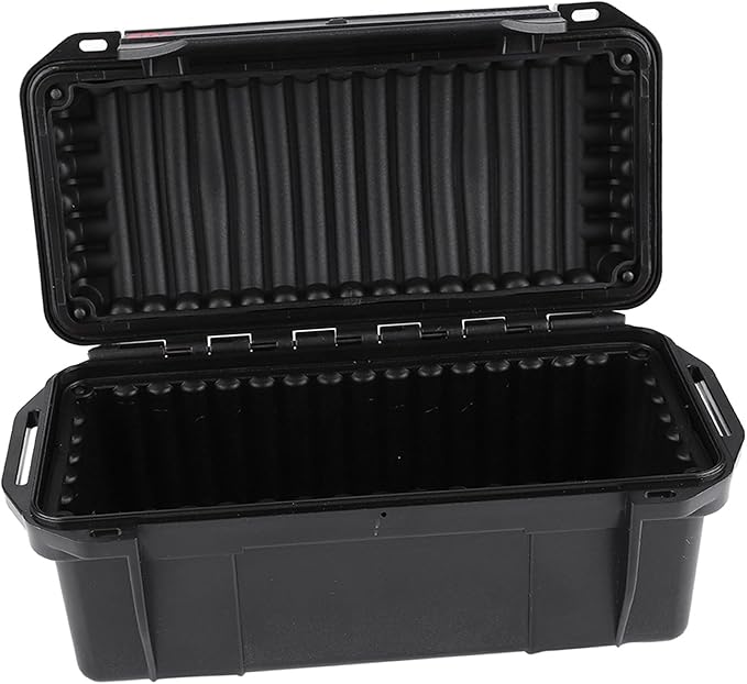 SIXRUN Outdoor Shockproof Pressureproof Sealed Box Survival Storage Case for Outdoor Activities (Type C box: 200 * 98 * 82mm), SIXRUNp48tsw7zuf-03