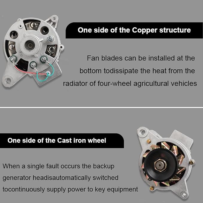 Permanent Magnet Synchronous Generator 1500W AC14V PMA Low Rpm Alternator AC/DC Alternator Dual Phase Permanent Magnet Generator