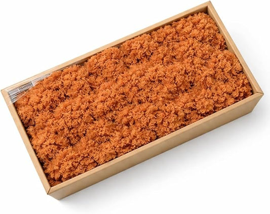 Preserved Reindeer Moss, 17.64oz Natural Decorative for Home Decor, DIY Crafts, Moss Wall Art, Terrariums, Floral Arrangements, Wedding & Holiday Decorations (Khaki)