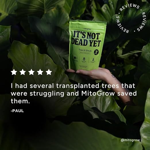 Tree & Shrub - It’s Not Dead Yet mitogrow Patented Powder Formula, Makes 25 Gallons