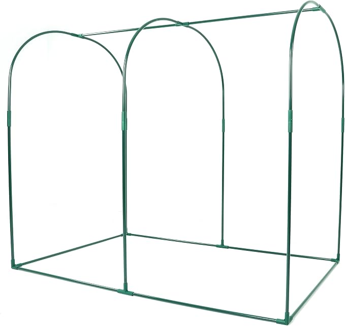 Poray Large Tunnel 73''x37''x61''Plant Netting Cover,5FT Tall Crop Cage Tomato Netting,Pest Guard Cover for Vegetables &Fruits,Durable Gardening Net for Plant and Animal