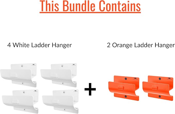 Wall Organizer Hooks – Durable Metal Wall Hooks for Garage, Basement, Shed, and Utility Storage Needs
