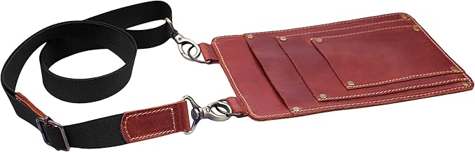 Leather Florist Tool Belt Bag Garden Farmer Pouch Organizer - Hand Tools Holder Utility Kit