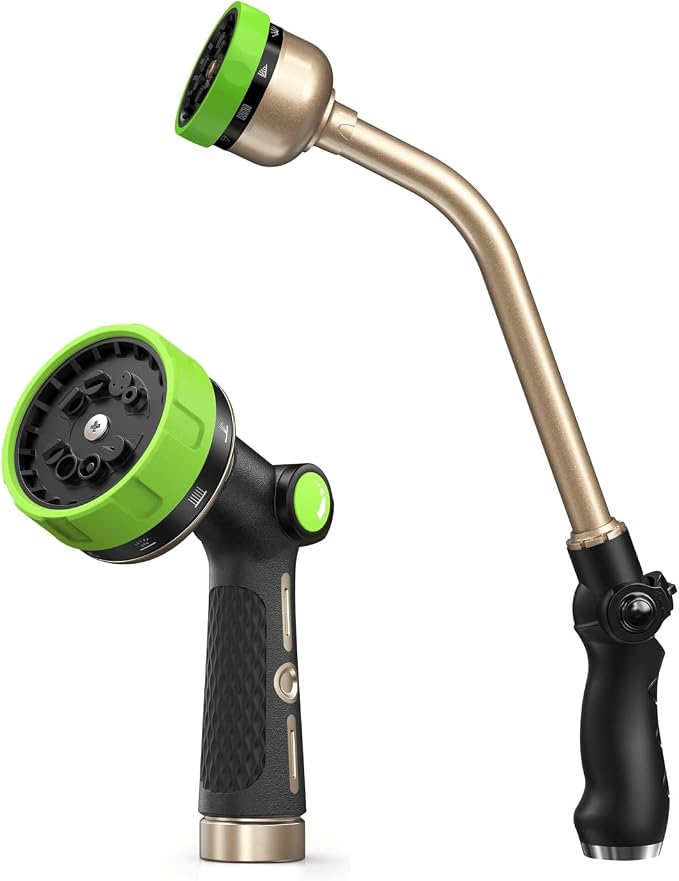 RAINPOINT Garden Hose Nozzle, Watering Wand Set,Hose Sprayer For Watering Plants