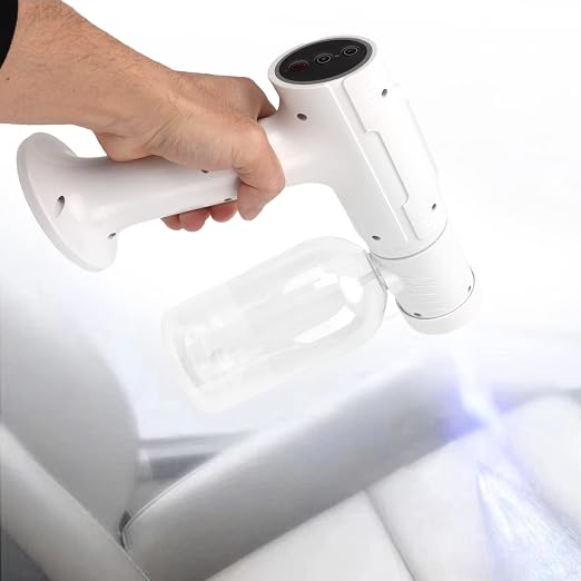 Car Atomizer Sprayer Rechargeable Cordless Handheld Disinfection Mist Sanitizer Cleaning Fogger Machine for Car, Home, Office