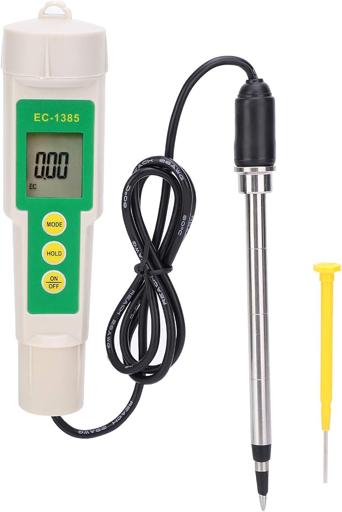 LiebeWH EC Meter Digital Pen 3 in 1 for Water Quality nity Tester Gardening Tool
