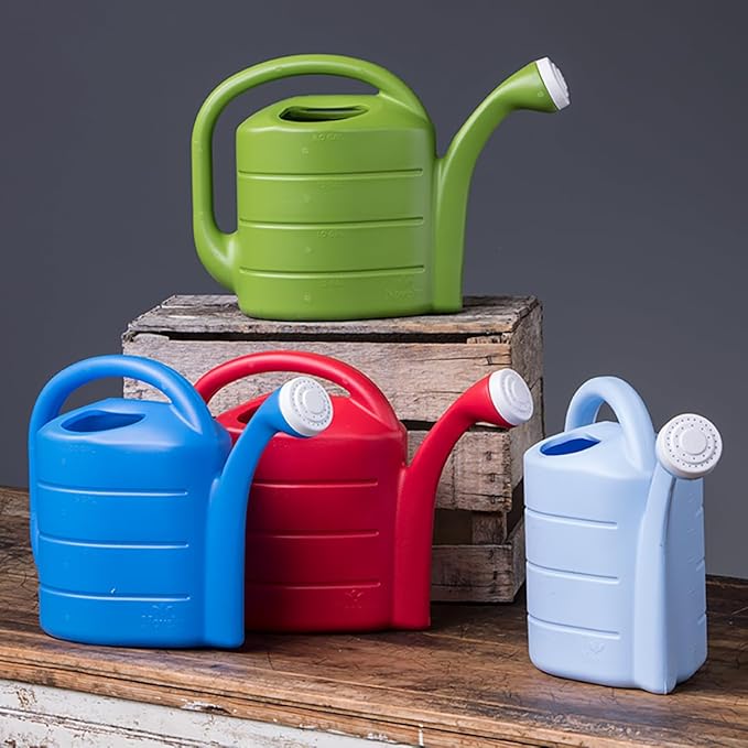 Root & Vessel 30402 Deluxe 2-Gallon Watering Can, Sky Blue