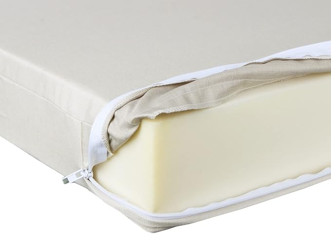 Patio Seat Cushion Covers,Washable Slip Covers Replacement,Waterproof Outdoor Furniture Chair Cushion Pillow Seat Cover for Couch,Garden,Sofa,Khaki,24"×24"×4"(4 Covers Only)