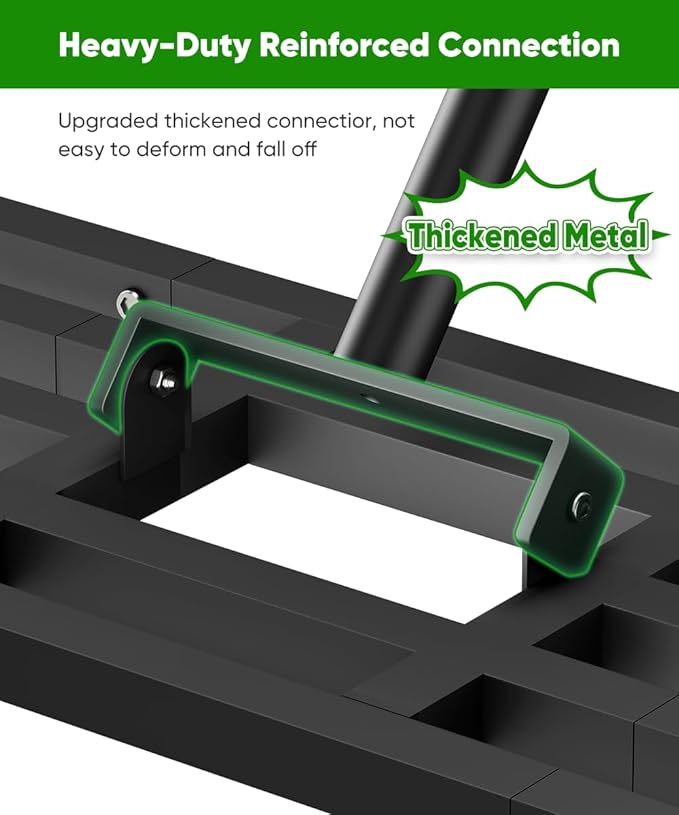 Raised Garden Bed Kit and Lawn Leveling Rake