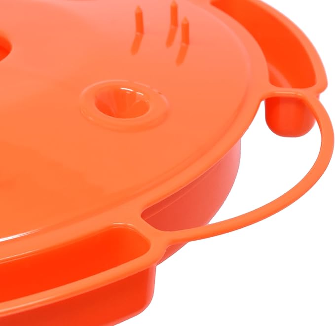 Songbird Essentials Ultimate Oriole Feeder, 32 oz, Orange, Holds Nectar, Jelly & 4 Orange Halves, Built-in Ant Moat