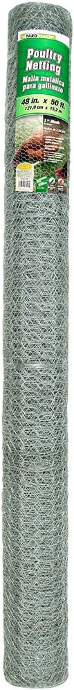 YARDGARD 308431B Fence, 48" x 50', Color - Galvanized
