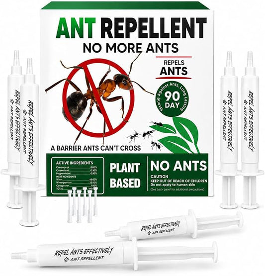 Keep Ants Away Indoor Pet Safe, Get Rid of Ant, Keeps Ants Away from Kitchen/Pantry/Entry Areas, Easy to Use- 6P
