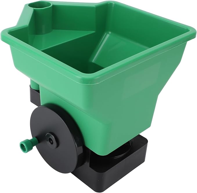 Handheld 3L Manual Lawn Spreader - or Saving Fertilizer & Salt Hand Spreader for Gardening, Easy Use for Even Spreading, for Lawn Care & Garden Maintenance