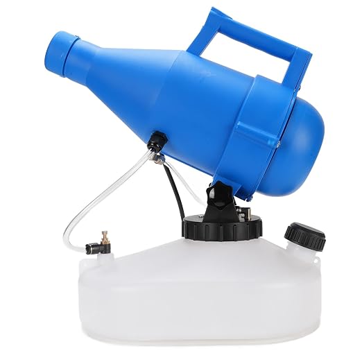 4.5L Electric Fogger Sprayer Portable Adjustable Output - Efficient Atomization Mist for Hotels, Schools, Gardens and Indoor & Outdoor Use