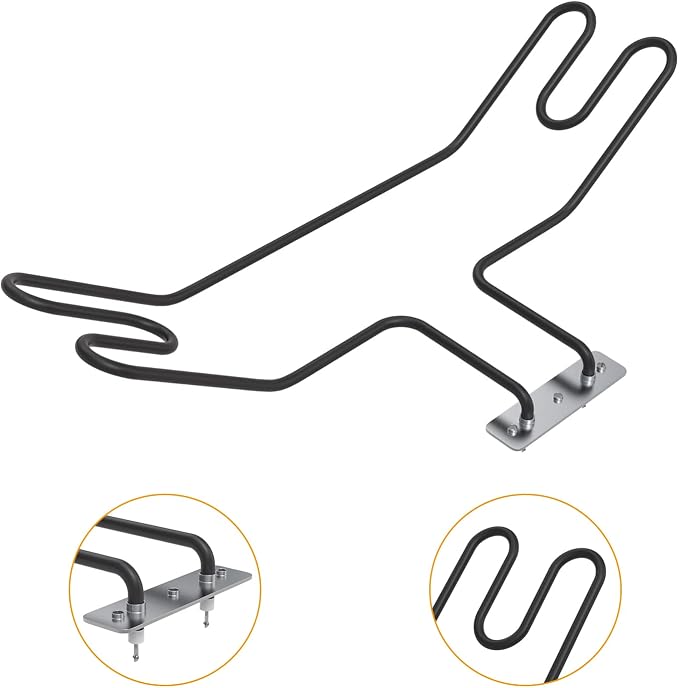 Grill Heating Element for Pit Boss PBV2A1 PBV3A1 PBV3D1 PBV2D1 Digital Electric Vertical Smoker,Heating Element Replacement Parts for Pit Boss 2 and 3 Series Smoker(120v,1650w)
