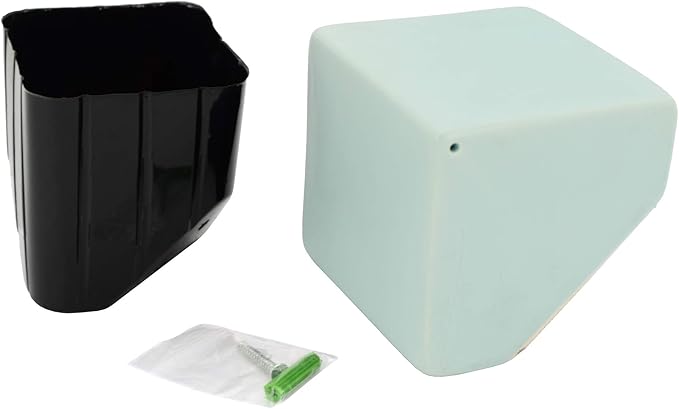 Arcadia Garden Products WP22 Small Cube Wall Planter 3-Pack-Mint